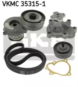 VKMC 35315-1 SKF Водяной насос + комплект ручейковых ремней